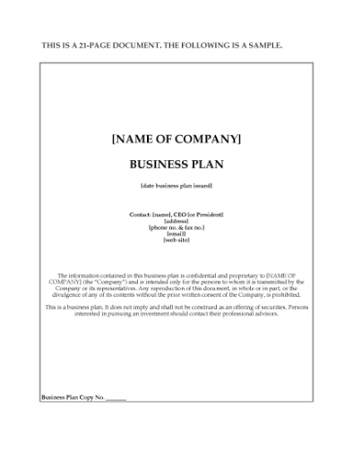 Picture of Business Plan to Fund Software Development Through Sale of Partnership Units
