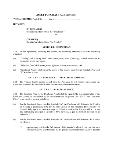 Picture of Ontario Section 85 Asset Rollover (Investments)