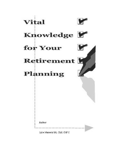 Vital Knowledge for Canadian Retirement Planning