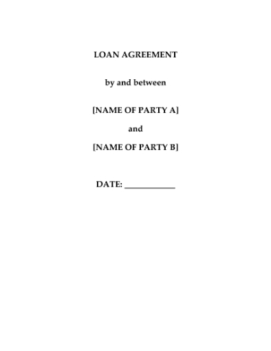 Picture of China Loan Agreement