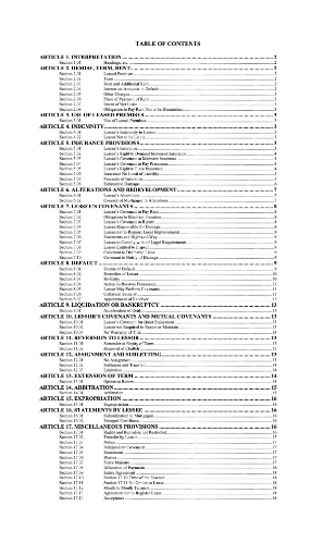 Nova Scotia Commercial Net Lease Agreement
