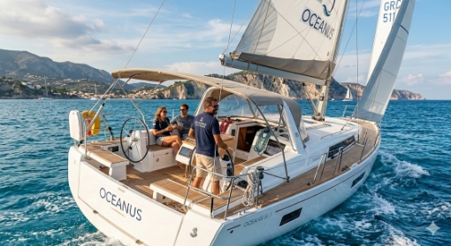 charter boat image by Gemini AI