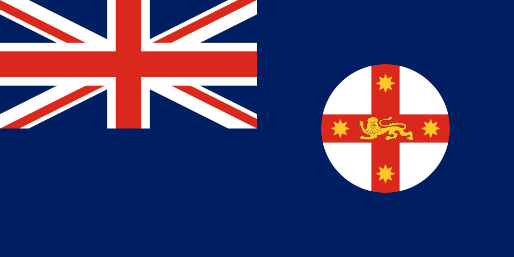 State flag of New South Wales, Australia